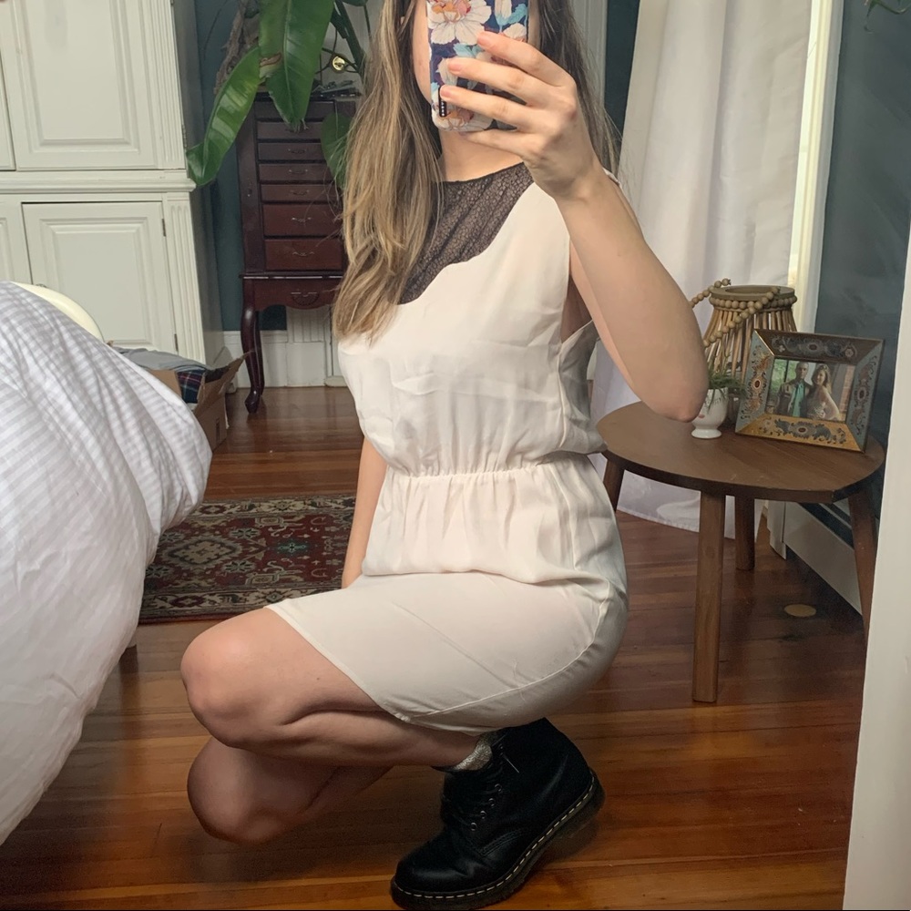 Vasia by Anthropologie - in Cream and black.